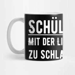 Schüler Mit Der Lizenz Zu Schlafen Mug